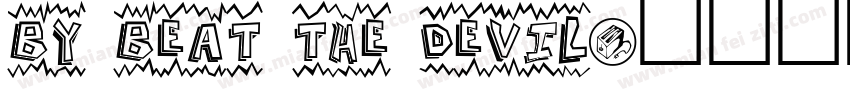 BY Beat the Devil字体转换